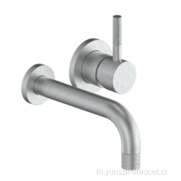 Wall Mount Basin Faucet แปรงนิกเกิล